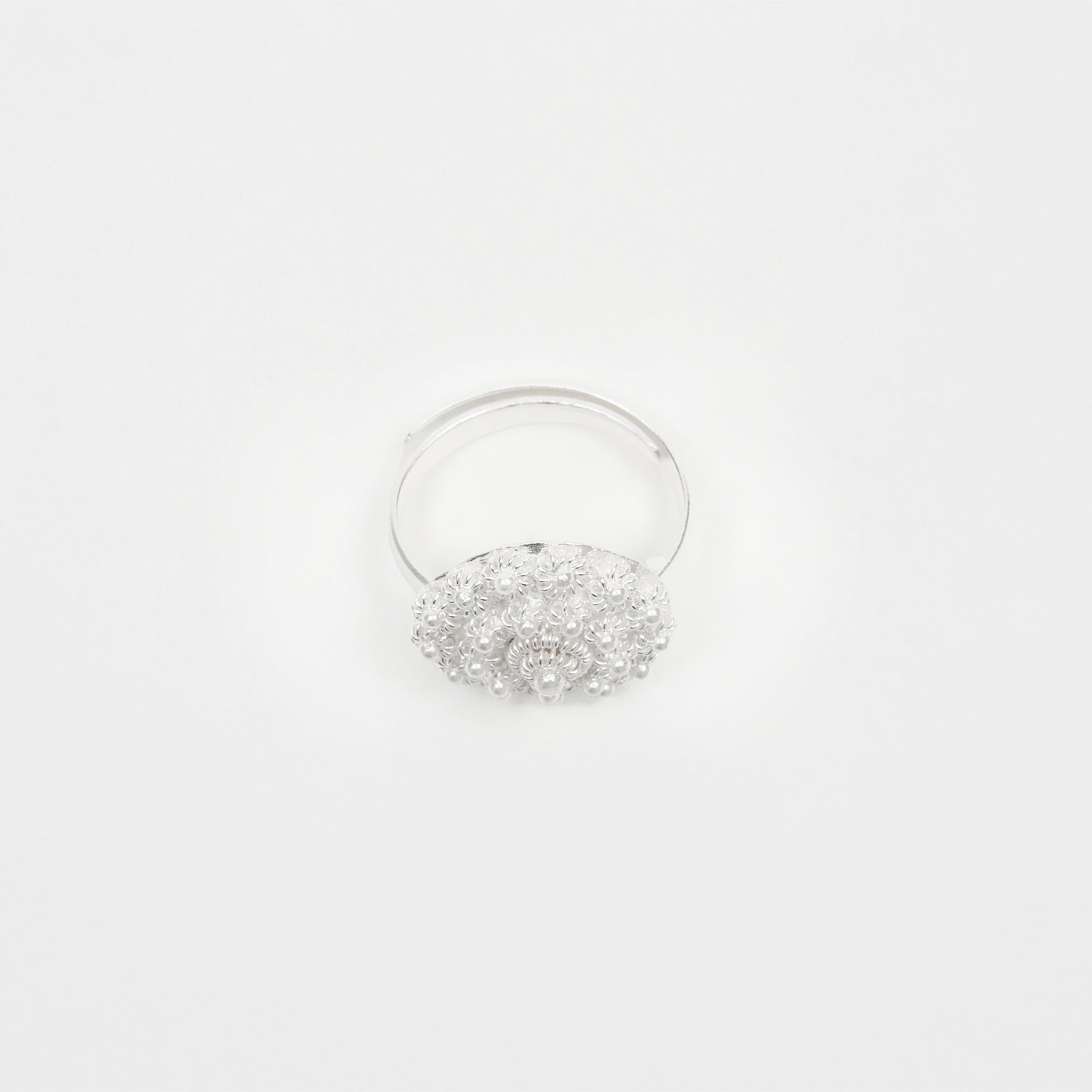 Bague Hortensia en Argent
